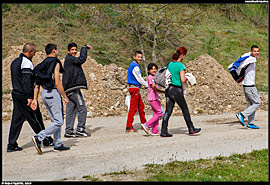 Veselí Romové v podhorské obci Bódvaszilas