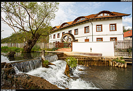 Szinpetri - bývalý vodní mlýn s muzeem