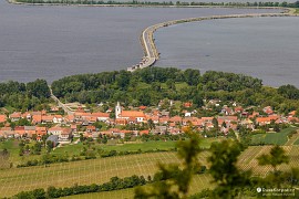 Téměř letecký pohled na Dolní Věstonice (2016)