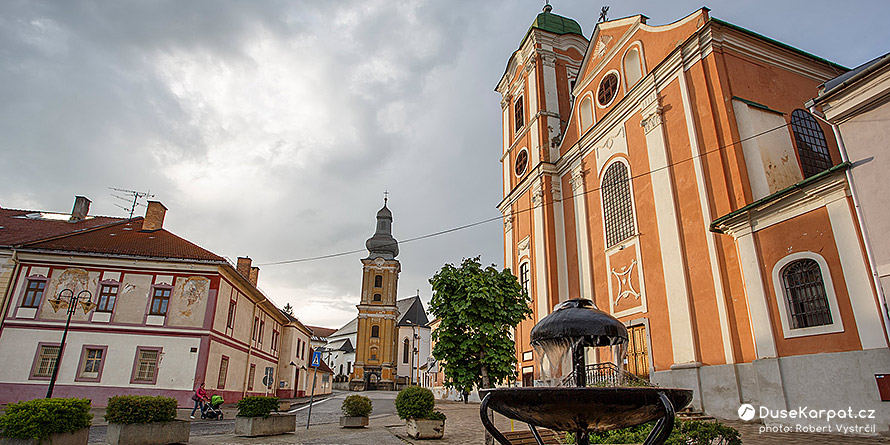 Rožňavská katedrála Nanebevzetí Panny Marie a kostel sv. Anny