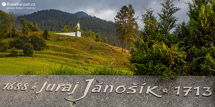 Tierchowa - Pomnik Juraja Janosika