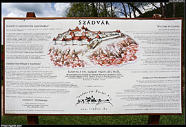 Historie hradu Szádvár a jeho vizualizace