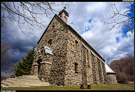 Mátraszentistván - kostel Három falu temploma