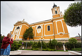 Sátoraljaújhely - kostel svatého Štěpána (Szent István templom)