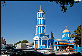 Sudak (Судак) - pravoslavný kostel Ochrany Panny Marie (Храм Покрова Пресвятой Богородицы)