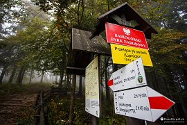 Przełęcz Krowiarki (Lipnické sedlo) - vstup do národního parku (2016)