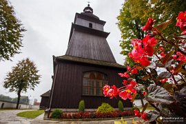 Barwałd Dolny - dřevěný kostel (2017)