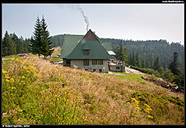 Sadecké Beskydy - horská chata Na Przehybie