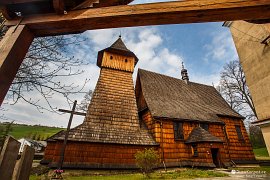 Binarowa - dřevěný kostel (kościół drewniany) (2017)