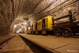 Solný důl v Bochni (kopalnia soli) - důlní vláček (2016)
