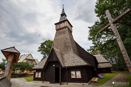 Cięcina - dřevěný kostel (2016)