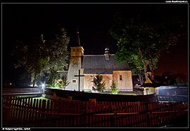 Dřevěný kostel v Lopušné (drewniany kościół Łopuszna)