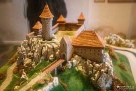 Maketa dávné podoby hradu Ojców (2016)