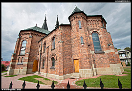 Nowy Sącz - Biegonice, kostel sv. Vavřince (kościół św. Wawrzyńca)