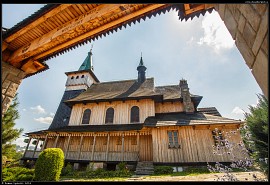 Witów - dřevěný kostel Matky Boží (kościół drewniany Matki Boskiej Szkaplerznej)