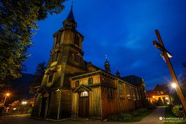 Zawoja - dřevěný kostel (kościół drewniany) (2016)