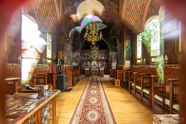 Interiér pravoslavného kostela (2024)