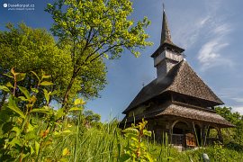 Bârsana - historický dřevěný kostel (2018)