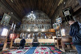 Magicky působící interiér kostela (2025)