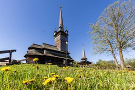 Nádherný maramurešský dřevěný kostel (2025)