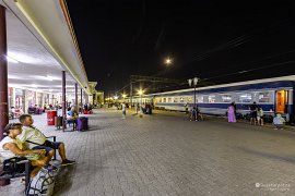 Vlakové nádraží v Konstanci (2025)