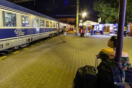 Vlakové nádraží v Konstanci (2025)