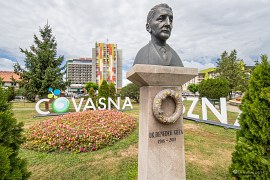 Upravené centrum Covasny (2024)