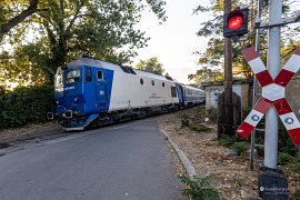 Železniční přejezd u nádraží (2025)