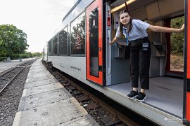 Personál vlaku soukromého dopravce (2025)