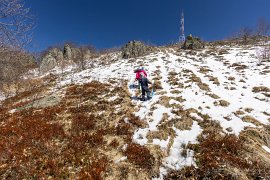 Výstup na Pietroasu od západu (2025)
