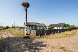 Pro Leteu typické modrobílé zbarvení domů (2024)