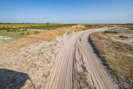 Přístupové cesty do rezervace (2024)