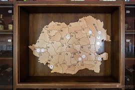 Mapa rumunských vinařských oblastí, zajímavé, že zde mají začleněno i Moldavsko (2024)