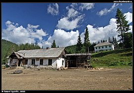 Maramureš - osada Șuligu v údolí Vaser