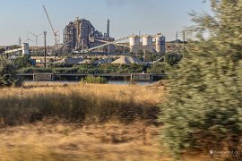 Továrna na kukuřičný škrob u dunajského kanálu (2025)