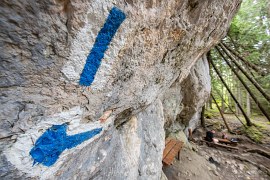 Modrá turistická značka (2024)