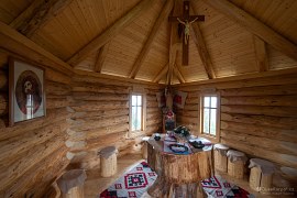 Interiér kaple (2024)