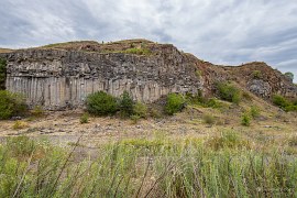 Typická sloupcová odlučnost čediče (2024)