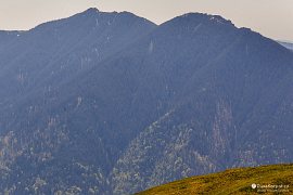 Pietrosul Bistriţei, výrazná hora v pohoří Munții Bistriței (2018)