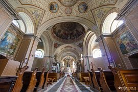 Římskokatolická katedrála (catedrala romano-catolică) - interiér (2018)