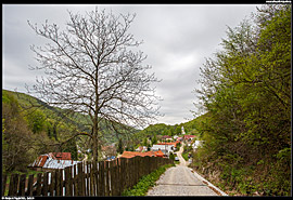 Slovenský kras - horská vesnička Hačava