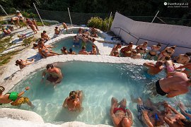 Travertinové bazénky v Santovce (2020)