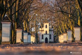 Kaple svatého Kříže (kaplnka sv. Kríža) s kalvárií (2023)