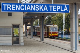 Ve stanici Trenčianska Teplá (2022)