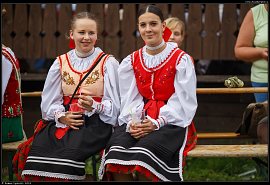 Frankovčanky - obyvatelky obce Malá Franková