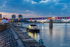 Říční přístav v Novém Sadu (2025)