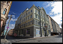 Černivci - dům na Divadelním náměstí