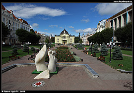 Černivci - Divadelní náměstí