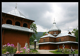 Dřevěný kostel Uspenská cerkva (Успенська церква) (2007)