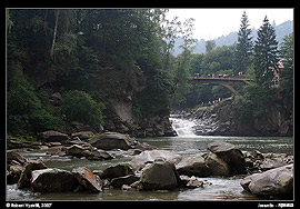Vodopád Probij na řece Prut (2007)